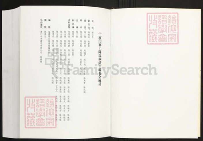 福建省厦门市陈氏族谱-厦门寨上湖陈族谱.pdf电子版预览图2