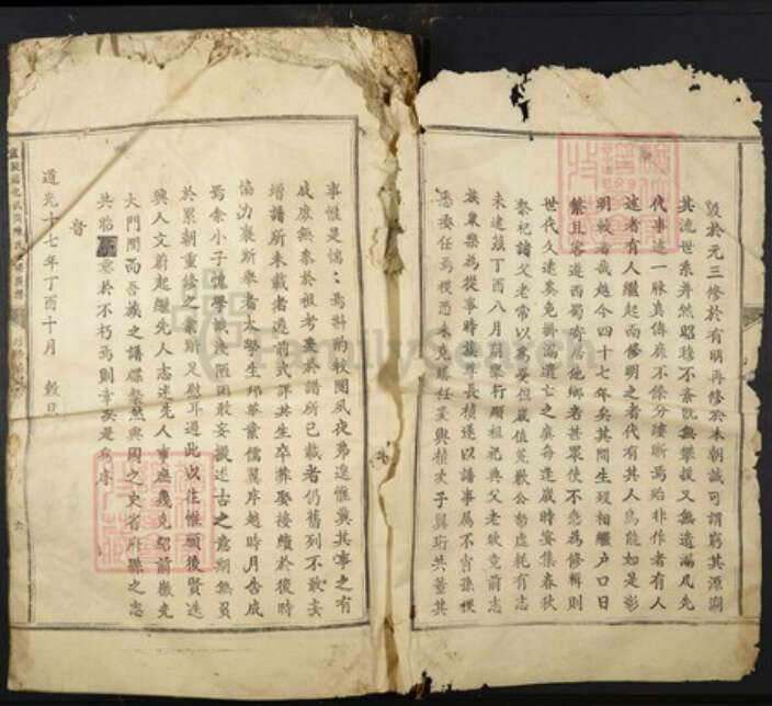 江西省吉安市陈氏族谱-庐陵淳化武冈陈氏重修族谱.pdf电子版预览图1