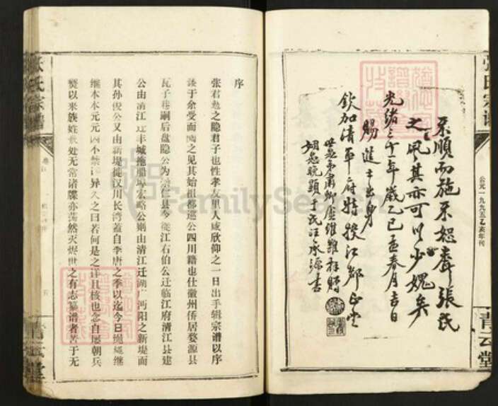 湖北省荆州市洪湖市张氏族谱-张氏宗谱.pdf电子版预览图4