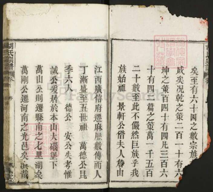 湖北省黄冈市红安县胡氏族谱-胡氏宗谱.pdf电子版预览图2