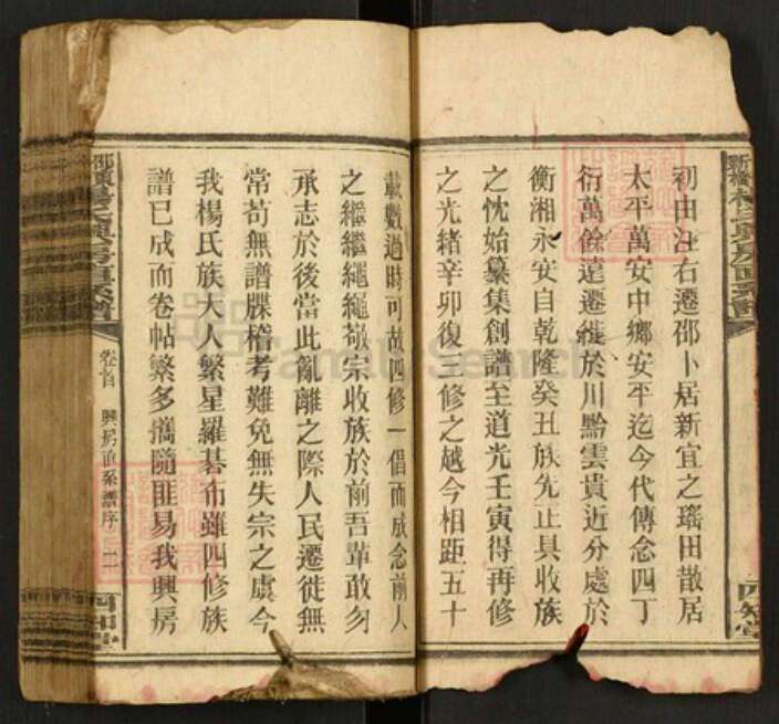 湖南省邵阳市邵东杨氏族谱-邵东新桥杨氏兴房直系谱.pdf电子版预览图3