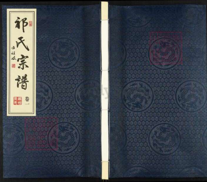 江苏省泰州市靖江市孤山镇祁氏遂初堂族谱-祁氏宗谱.pdf电子版缩略图