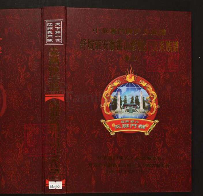 安徽省六安市霍山县陈氏族谱-中华义门陈氏大成谱舒城庄安徽霍山彦明公支系族谱.pdf电子版缩略图