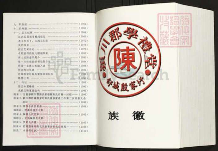 安徽省六安市舒城县陈氏族谱-舒城殷家圩陈氏宗谱.pdf电子版预览图4