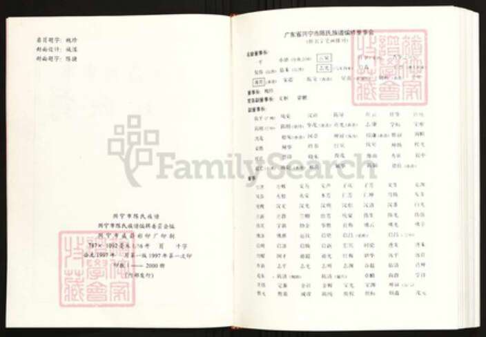 广东省梅州市兴宁市陈氏族谱-广东省兴宁市陈氏族谱总谱.pdf电子版预览图2