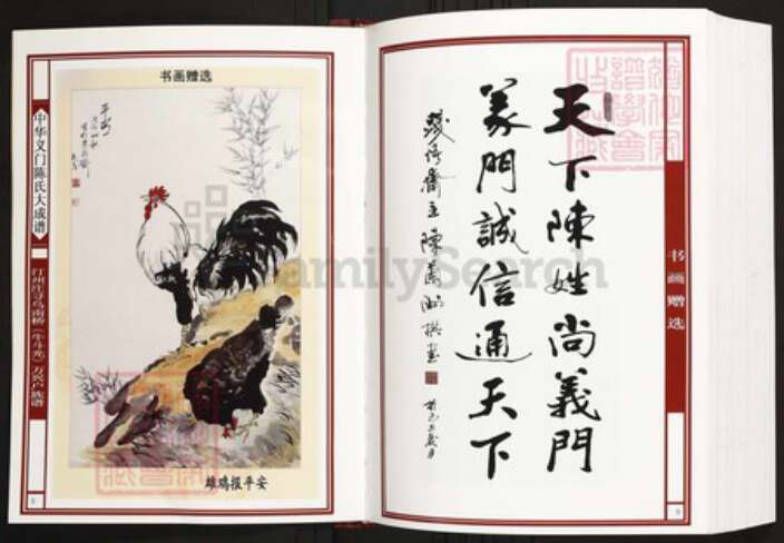 江西省赣州市寻乌县南桥镇陈氏族谱-中华义门陈氏大成谱汀州庄寻乌南桥(牛斗光)万兴户族谱.pdf电子版预览图5