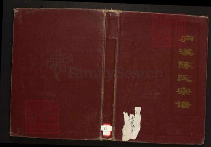 江西省宜春市奉新县陈氏族谱-卢溪陈氏宗谱.pdf电子版缩略图