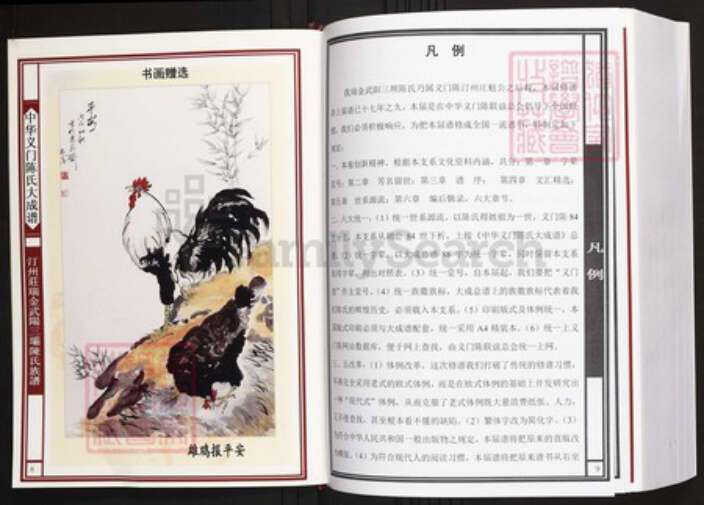 江西省赣州市瑞金市陈氏族谱-中华义门陈氏大成谱汀州庄瑞金武阳三坝陈氏族谱.pdf电子版预览图5