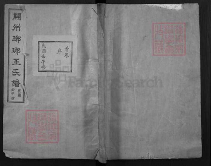 山东省菏泽市渮泽市王氏族谱-开州琅琊王氏谱.pdf电子版缩略图