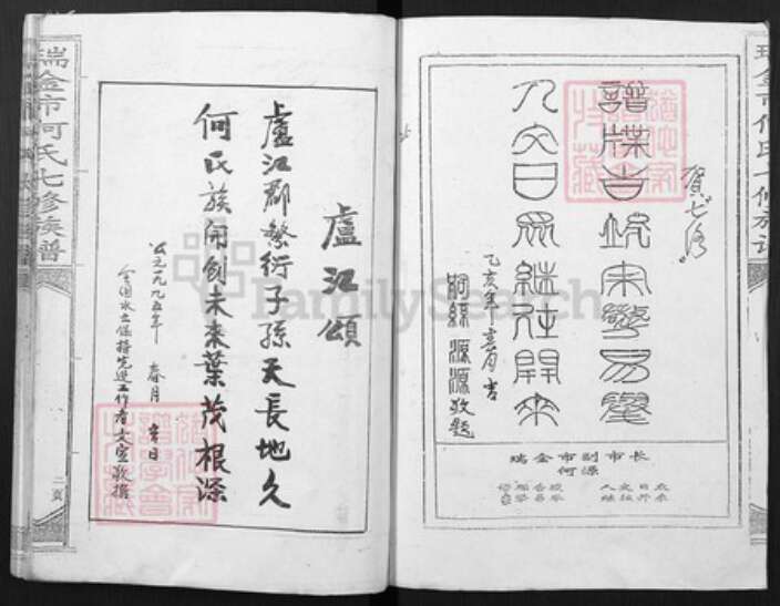 江西省赣州市瑞金市何氏族谱-瑞金市何氏七修族谱.pdf电子版预览图2