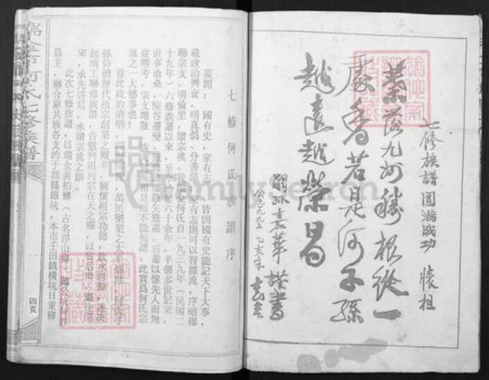 江西省赣州市瑞金市何氏族谱-瑞金市何氏七修族谱.pdf电子版预览图4