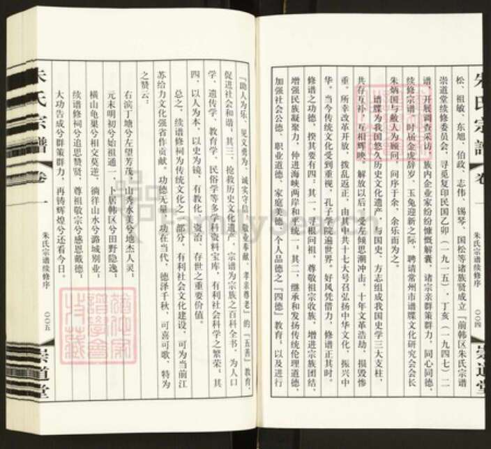 江苏省常州市潞城镇朱氏崇道堂族谱-毘陵朱氏宗谱.pdf电子版预览图3