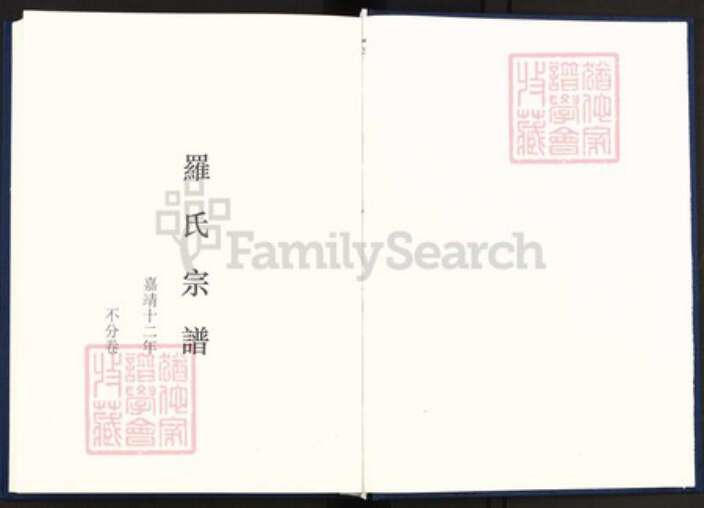 江西省罗氏族谱-中国珍稀家谱丛刊明代家谱.第2册.罗氏宗谱.汪氏乘言.pdf电子版预览图2