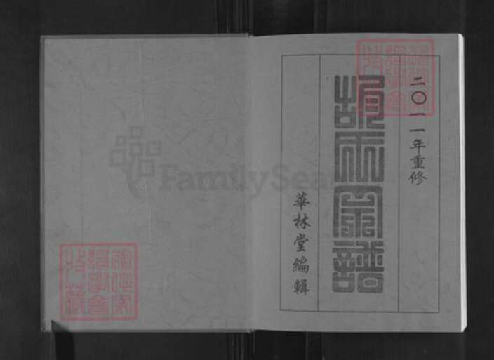 湖北省武汉市新洲区胡氏华林堂族谱-中华胡姓通谱.新洲分谱.朗球公卷.pdf电子版预览图1