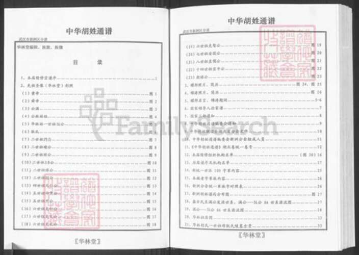 湖北省武汉市新洲区胡氏华林堂族谱-中华胡姓通谱.新洲分谱.朗球公卷.pdf电子版预览图4