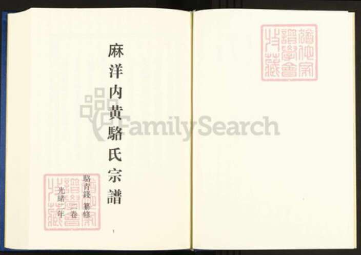 浙江省丽水市遂昌县高坪骆氏族谱-中国珍稀家谱丛刊.稀见姓氏家谱.第2辑.第5册.麻洋内黄骆氏宗谱.清源留氏族谱.pdf电子版预览图3