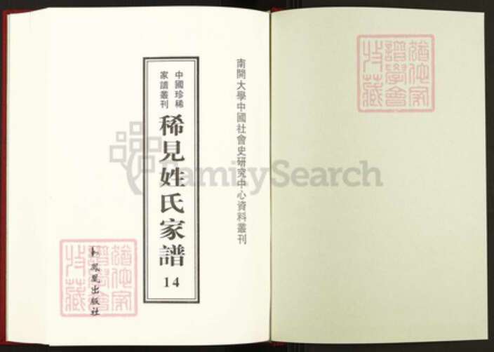 安徽省安庆市桐城市光氏孝先堂族谱-中国珍稀家谱丛刊稀见姓氏家谱.第14~16册.光氏族谱.pdf电子版预览图1
