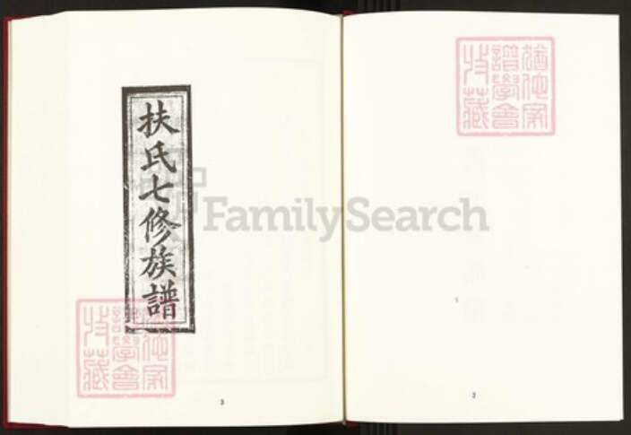 湖南省郴州市桂东县寨前镇扶氏大经堂族谱-中国珍稀家谱丛刊稀见姓氏家谱.第20册.扶氏七修族谱.pdf电子版预览图3