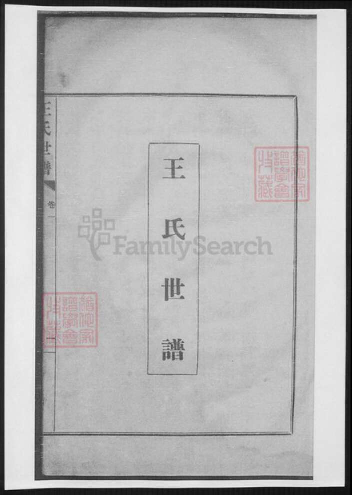 山东省淄博市桓台县王氏族谱-王氏世谱.pdf电子版预览图3