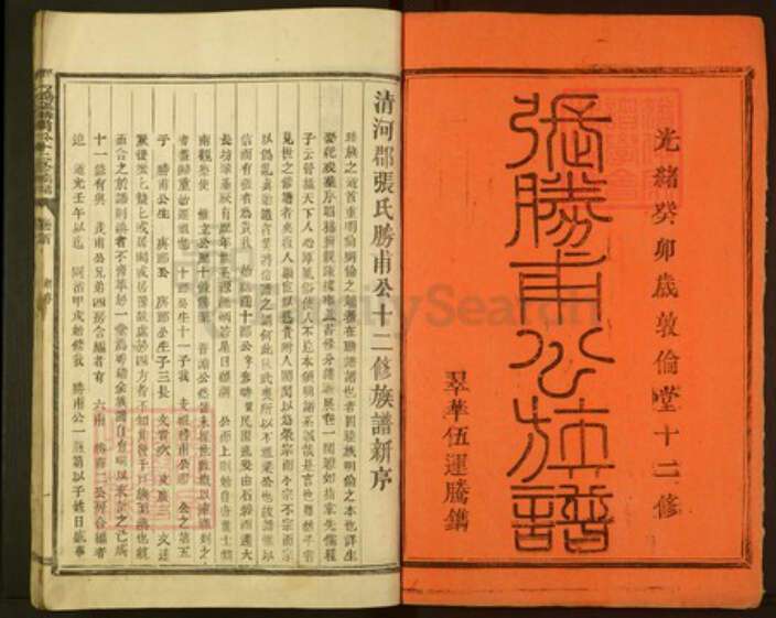 福建省三明市宁化县张氏敦伦堂族谱-邓坊桥张胜甫公十二修族谱.pdf电子版预览图1
