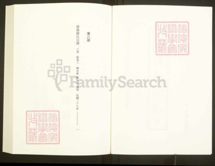 浙江省绍兴嵊州市甘霖镇陈氏仁德堂族谱-中国珍稀家谱丛刊彩绘宗谱.第8册.壕领陈氏宗谱.pdf电子版预览图2