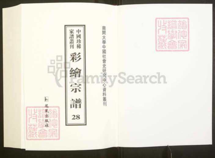 浙江省绍兴嵊州市下王镇徐氏追远堂族谱-中国珍稀家谱丛刊彩绘宗谱.第28~31册.剡西徐氏宗谱.林盛杨氏宗谱.pdf电子版预览图1