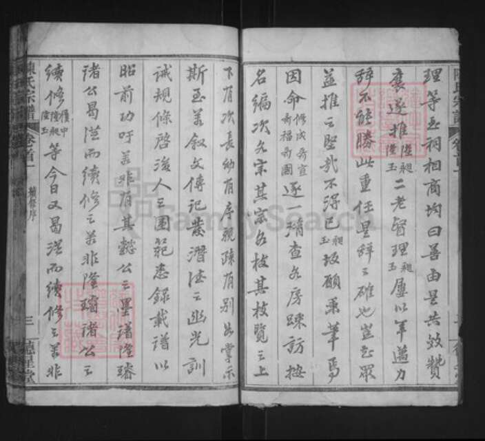 湖北省武汉市新洲区陈氏德星堂族谱-陈氏宗谱.pdf电子版预览图3