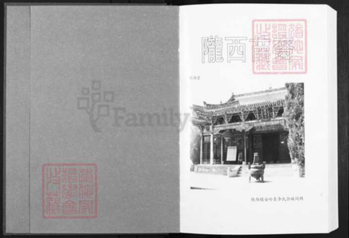 陕西省商雒市镇安县李氏陇西堂族谱-李氏宗谱.pdf电子版预览图1