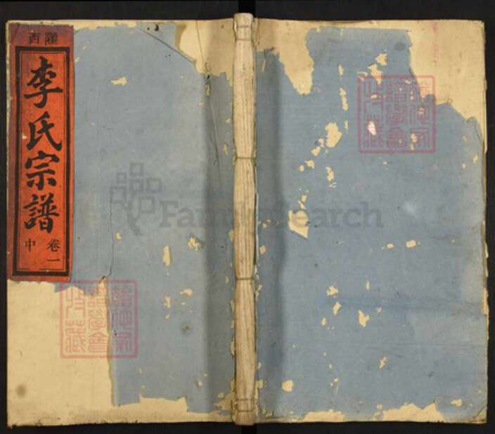 浙江省台州市临海市括苍镇李氏世美堂族谱-陇西郡李氏宗谱.pdf电子版缩略图