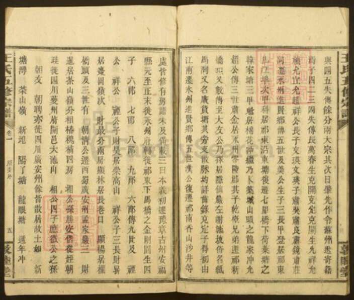 湖北省黄冈市蕲春县王氏族谱-王氏五修宗谱.pdf电子版预览图5