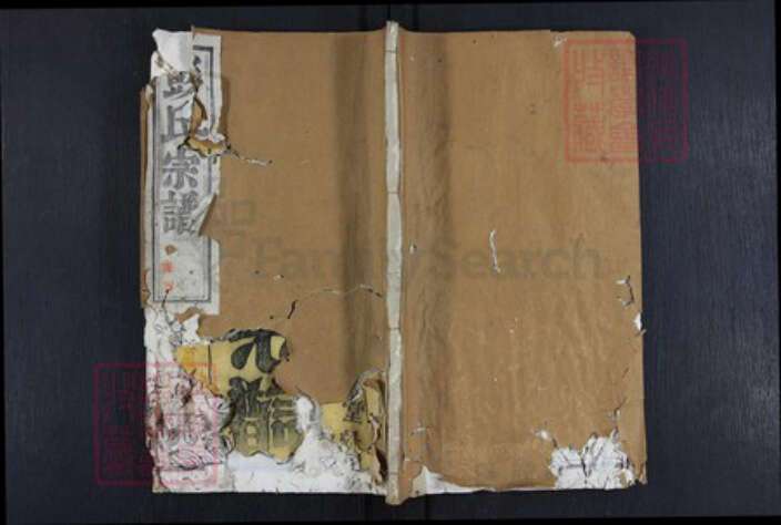 湖北省黄冈市红安县杏花乡彭氏族谱-彭氏宗谱.pdf电子版缩略图