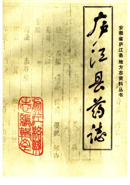 1986版庐江县药志.pdf电子版_安徽省志缩略图