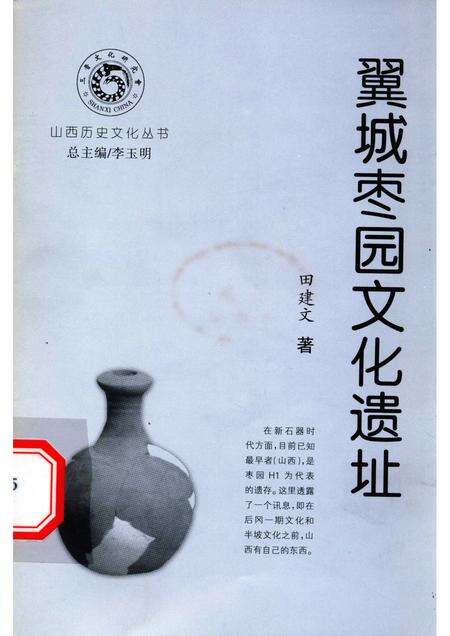 -山西历史文化丛书  翼城枣园遗址.pdf电子版_山西省志缩略图