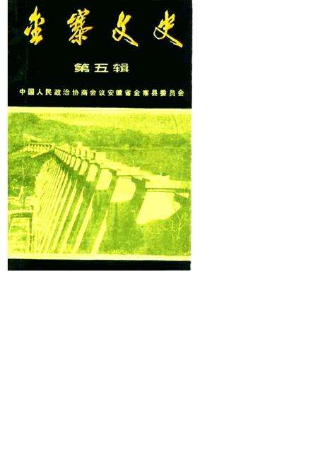 1988版金寨文史  第5辑.pdf电子版_安徽省志缩略图