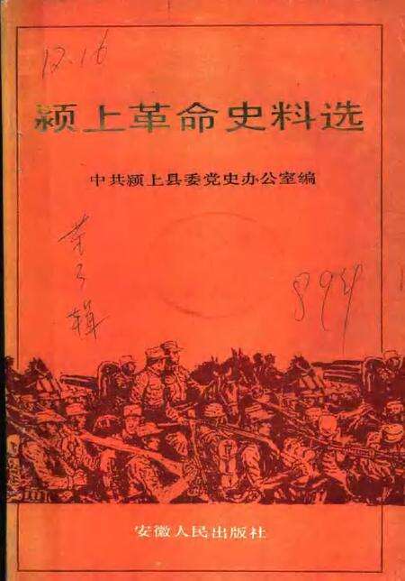 1989版颍上革命史料选  第3辑.pdf电子版_安徽省志缩略图