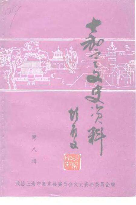 1993-嘉定文史资料  第8辑.pdf电子版_上海市志缩略图