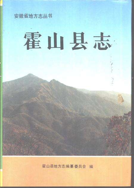 1993版霍山县志.pdf电子版_安徽省志缩略图