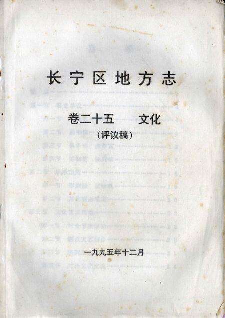 1995-长宁区地方志  卷25  文化  评议稿.pdf电子版_上海市志缩略图