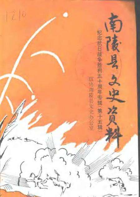 1995版南陵县文史资料  第15辑.pdf电子版_安徽省志缩略图