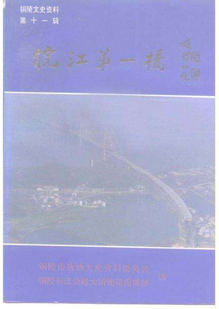 1995版铜陵文史资料  第11辑  皖江第一桥.pdf电子版_安徽省志缩略图