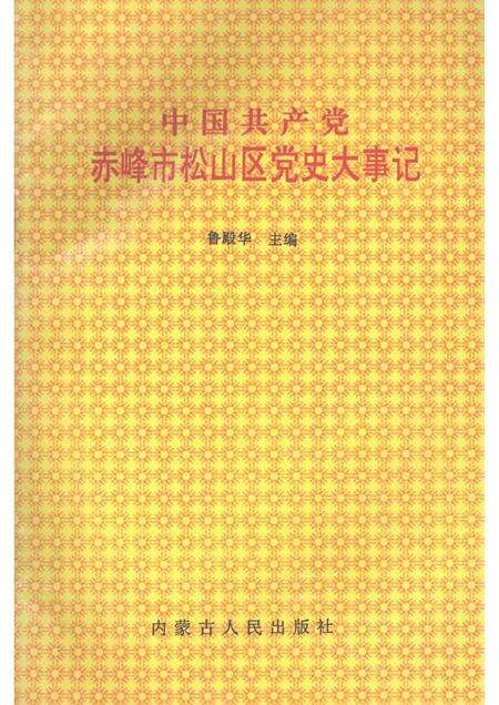 1996-中国共产党赤峰市松山区党史大事记.pdf电子版_内蒙古志缩略图