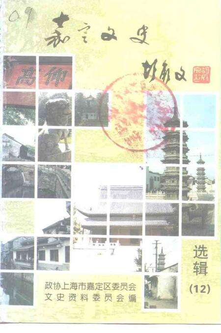 1996-嘉定文史  第12辑.pdf电子版_上海市志缩略图