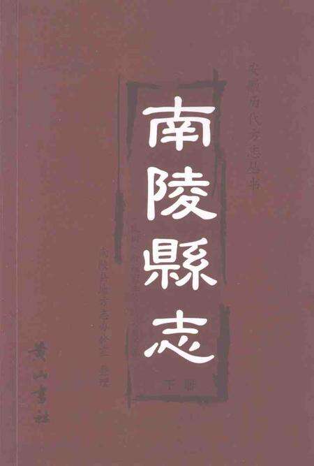 2007版南陵县志  下.pdf电子版_安徽省志缩略图