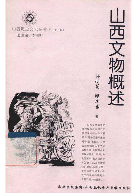 2008-山西历史文化丛书  第31辑  山西文物概述.pdf电子版_山西省志缩略图