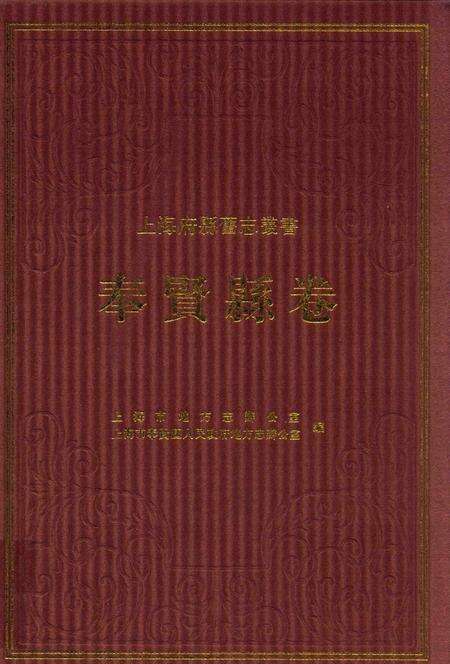 2009-上海府县旧志丛书  奉贤县卷.pdf电子版_上海市志缩略图
