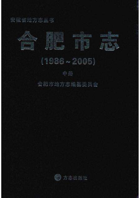 2012版合肥市志  1986-2005  中.pdf电子版_安徽省志缩略图