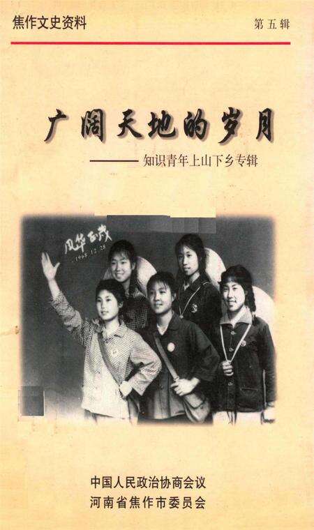 广阔天地的岁月—— 知识青年上山下乡专辑.pdf电子版_河南省志缩略图