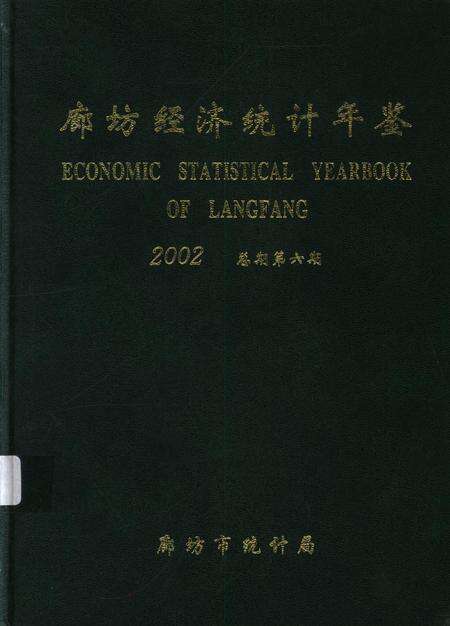 廊坊经济统计年鉴 2002 总期第六期.pdf电子版_河北省志缩略图
