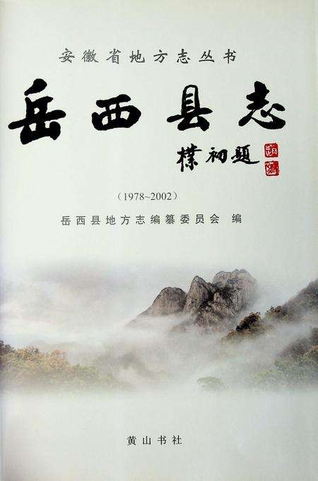 岳西县志(1978-2002).pdf电子版_安徽省志预览图1