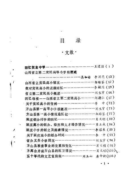 1986-方山文史资料  第2辑.pdf电子版_山西省志预览图1